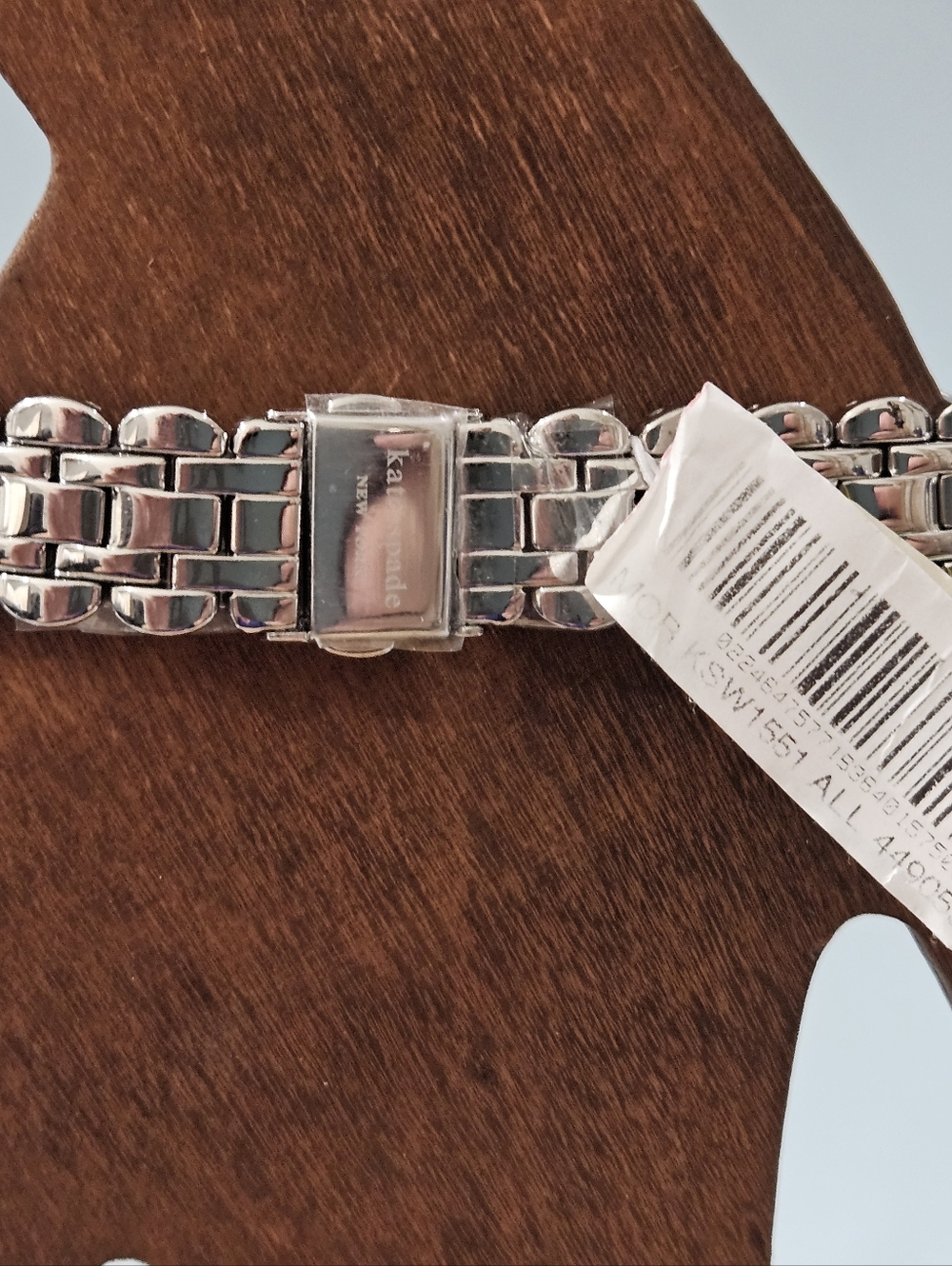 Kate Spade KSW1551 Morningside Silver Tone 38mm Watch. New. Needs Battery - Picture 4 of 6